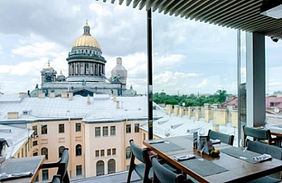 5 лучших панорамных ресторанов СПб