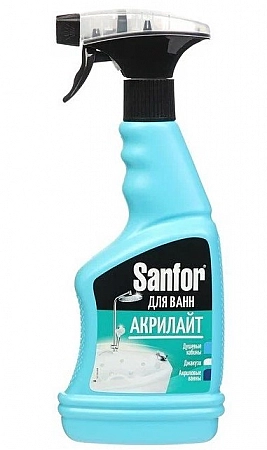Sanfor Акрилайт средство для чистки акриловых ванн