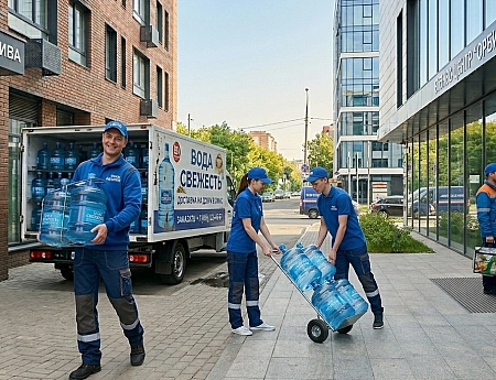 10 лучших служб доставки воды в Москве
